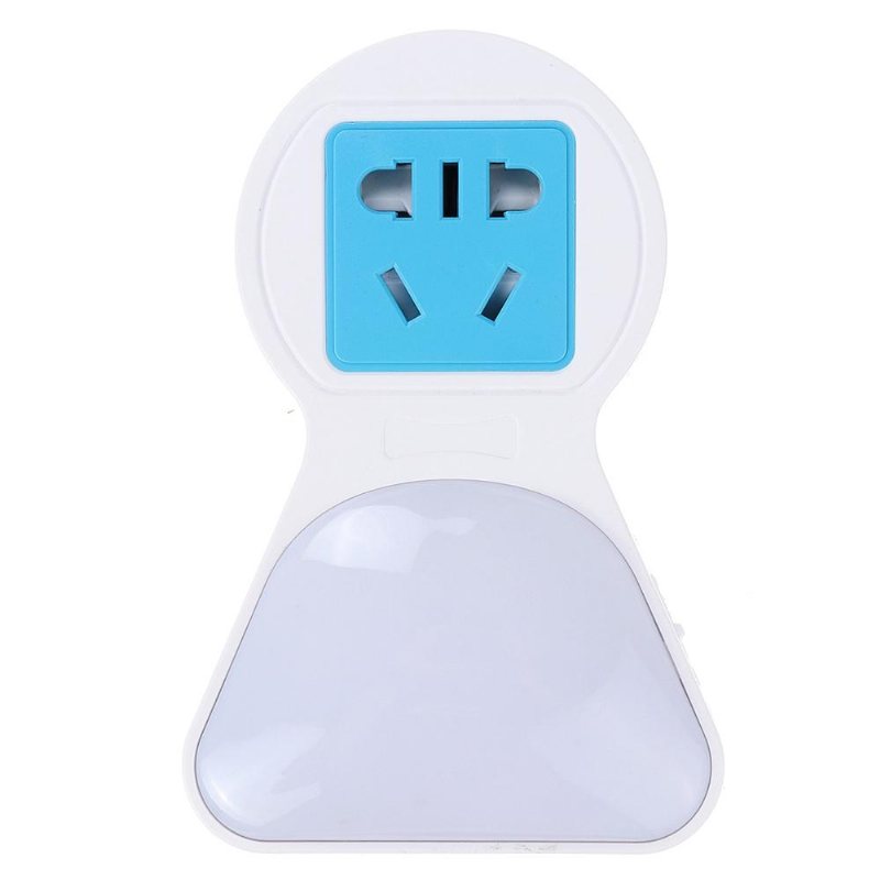 5a 9 Led-kontaktuttag Lampa Plug-in Vägg Hall Nattlampa Usb Laddning Usa/eu-kontakt