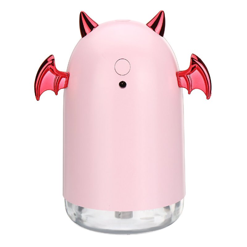 7 Led-luftfuktare Usb-renare Mist Aroma Eterisk Oil Diffuser Halloween-present