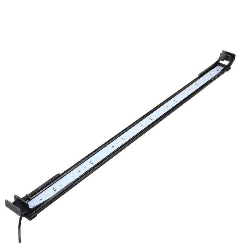 72cm 24w Aquarium Light Lamp Led Belysning Inomhusväxter Fiske Luminaria Rgb Dimmer Med Fjärrkontroll