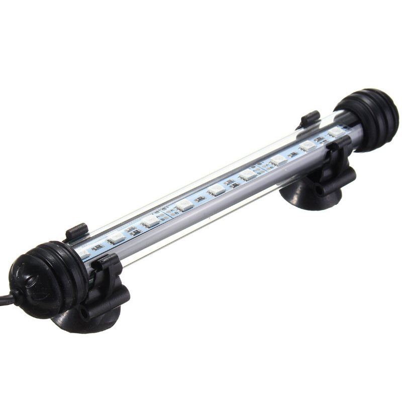 Ac110-240v 18cm 5050 2.9w Rgb Led Aquarium Fish Tank Light Color Changing Bar Dränkbar Lampa + 44 Keys Fjärrkontroll