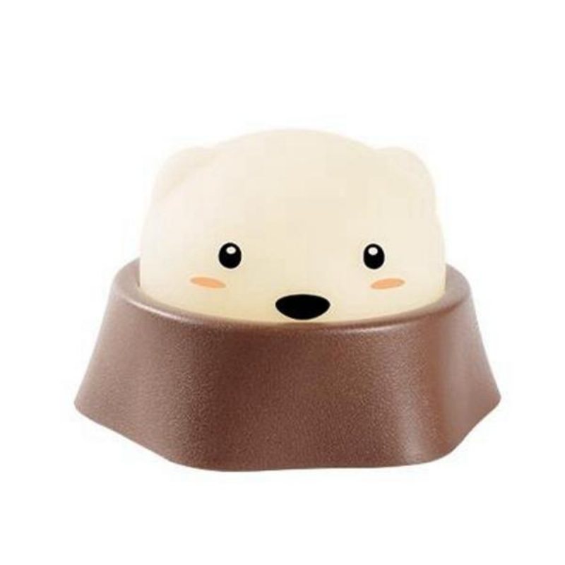 Creative Cute Diglett-lampa Touch Sensor Tap Control Uppladdningsbar Led-nattlampa För Babysovrum