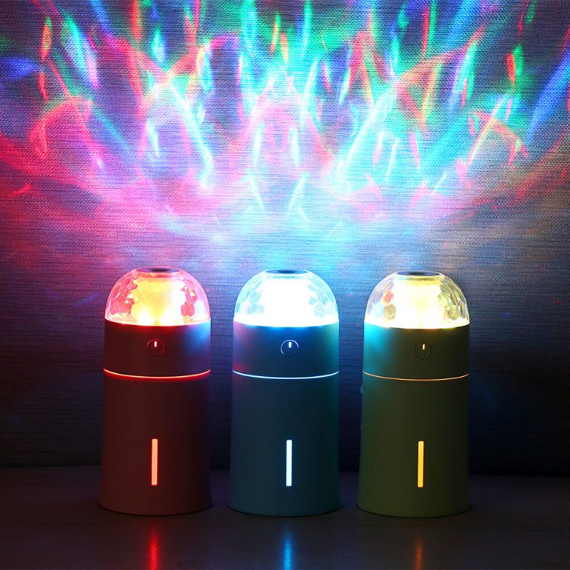 Den Nya Magic Cup Ultraljudsluftfuktaren Med Färgglada Led-lampor För Hembil Kontor Mini Aroma Diffuser Purifier Automatisk Avstängning