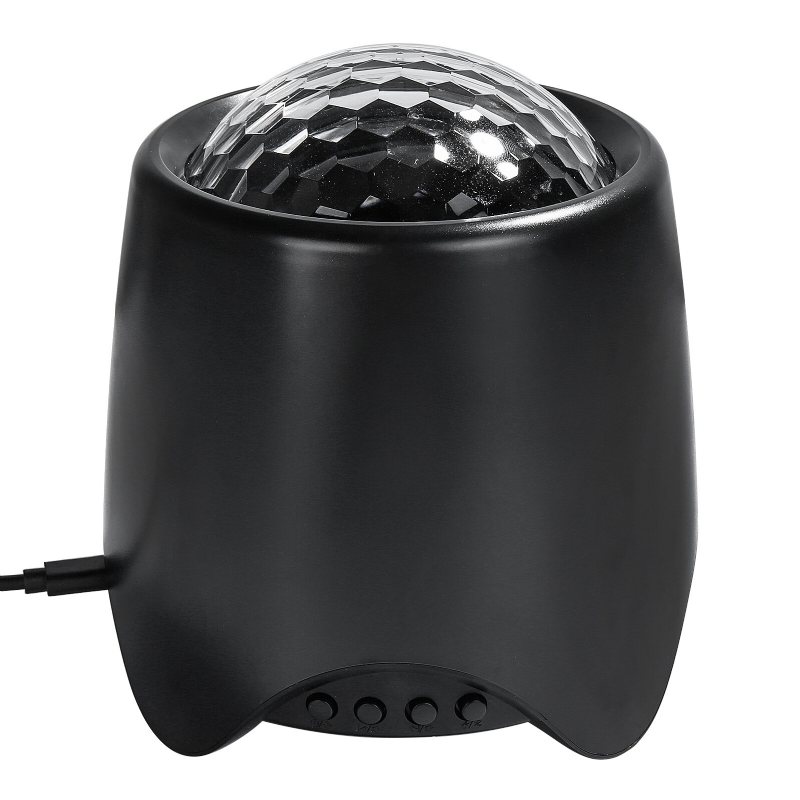 Elfeland Usb Rgb Led Galaxy Projector Light Starry Sky Ocean Music Night Med Fjärrkontroll