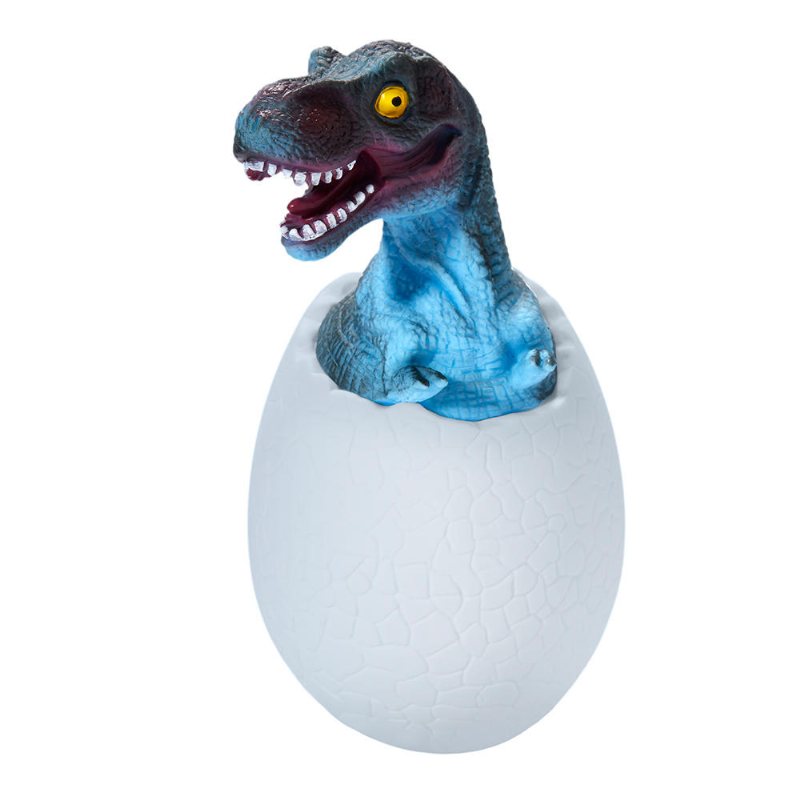 Kl-02 Dekorativ 3d Tyrannosaurus Ägg Smart Nattlampa 16 Färger Fjärrkontroll Touch Switch Led För Julklapp