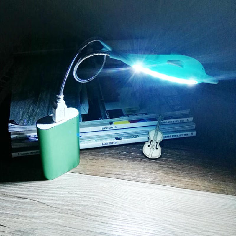 Kreativ Söt Djurform Led Usb Nattlampa För Bärbar Pc Laptop Power Bank