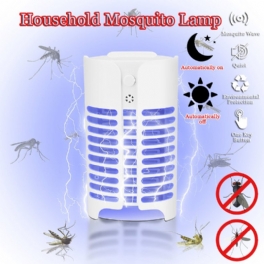 Led Elektrisk Myggfluga Insektsdödare Killing Catcher Trap Lamp Light Uv