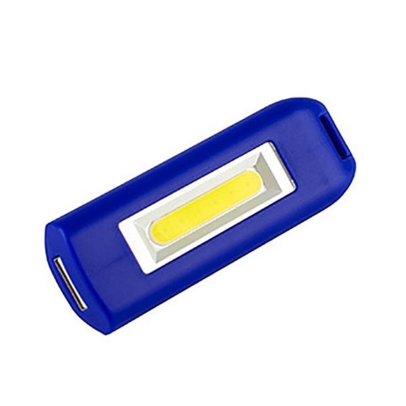 Mini 0.5w Usb Uppladdningsbar Cob Led Nyckelring Ljus Ficklampa