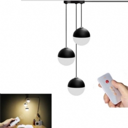 Moderna 3 Wind Bell Balls Led Usb Tak Läslampa Vardagsrum Study Säng Dekorativ Nattlampa