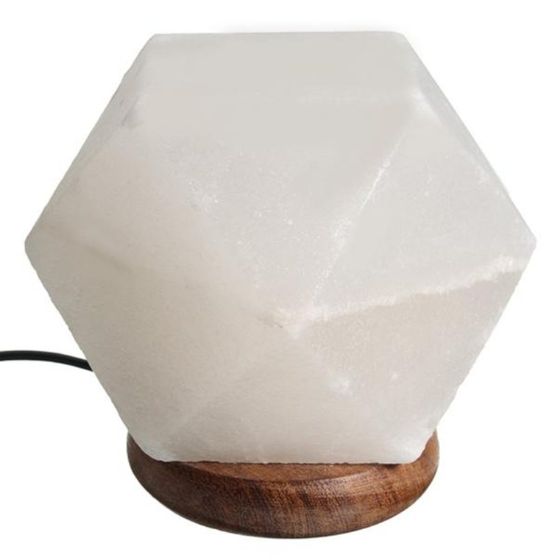 Natural Crystal Rock Usb-saltlampa Färgglad Led-nattljusdekor