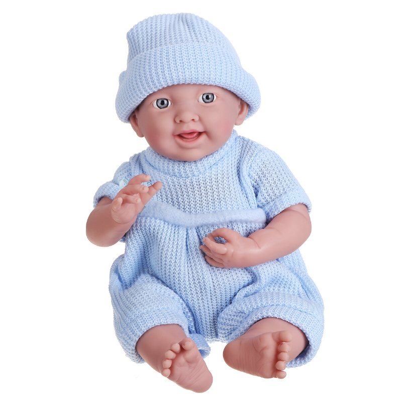 39x18cm Baby Dolls Handgjord Design Tyg Body Pva Alive Babies Doll Leksaker För Barn Xmas Girls