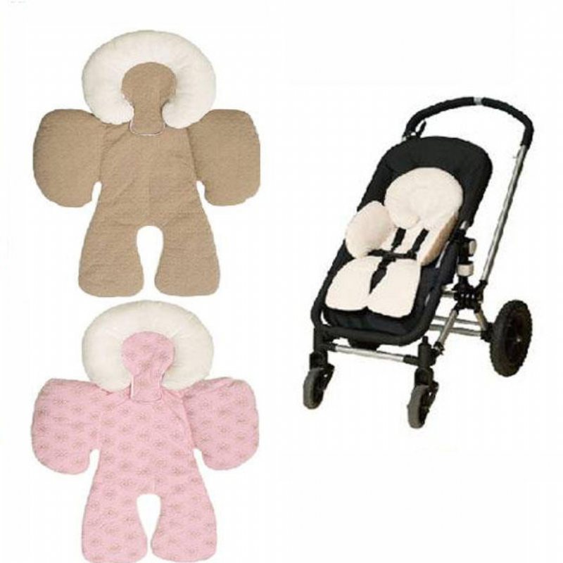 Baby Kid Vändbar Body Support Compliance Bilbarnstol Barnvagn Kuddar Pad