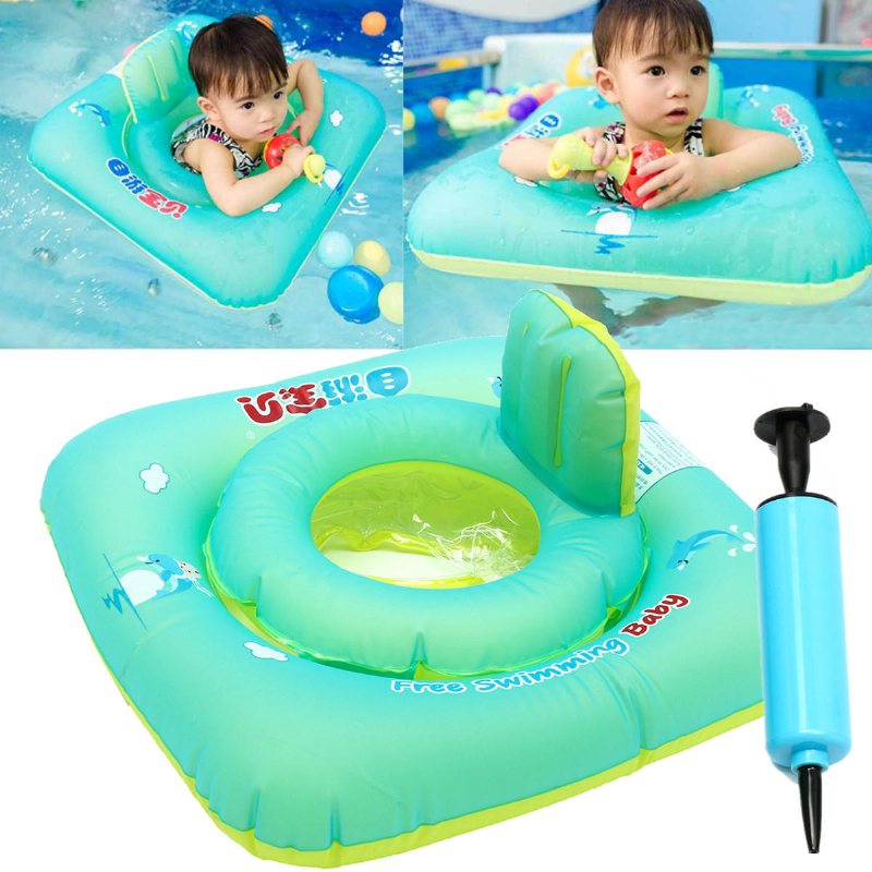 Baby Uppblåsbar Pool Floats Simma Ride Ringar Säkerhetsstol Raft Beach Toy