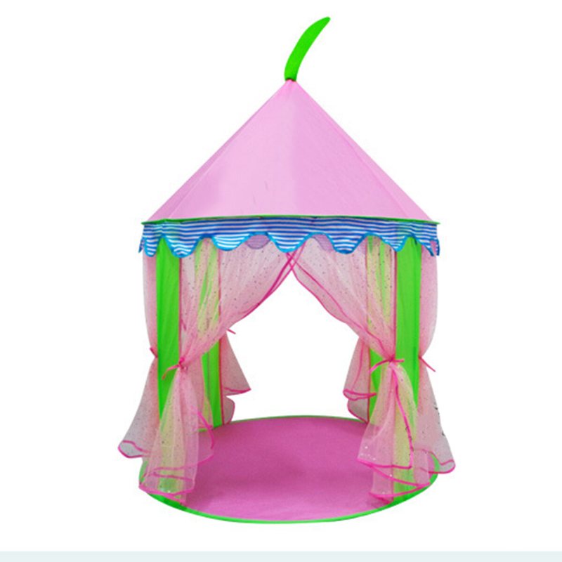 Barn Tipi Lektält Princess Castle Girls Playhouse Indoor