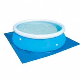 Fast Set Family Square Swimming Pool Sheet Cover För Utomhusvilla Garden