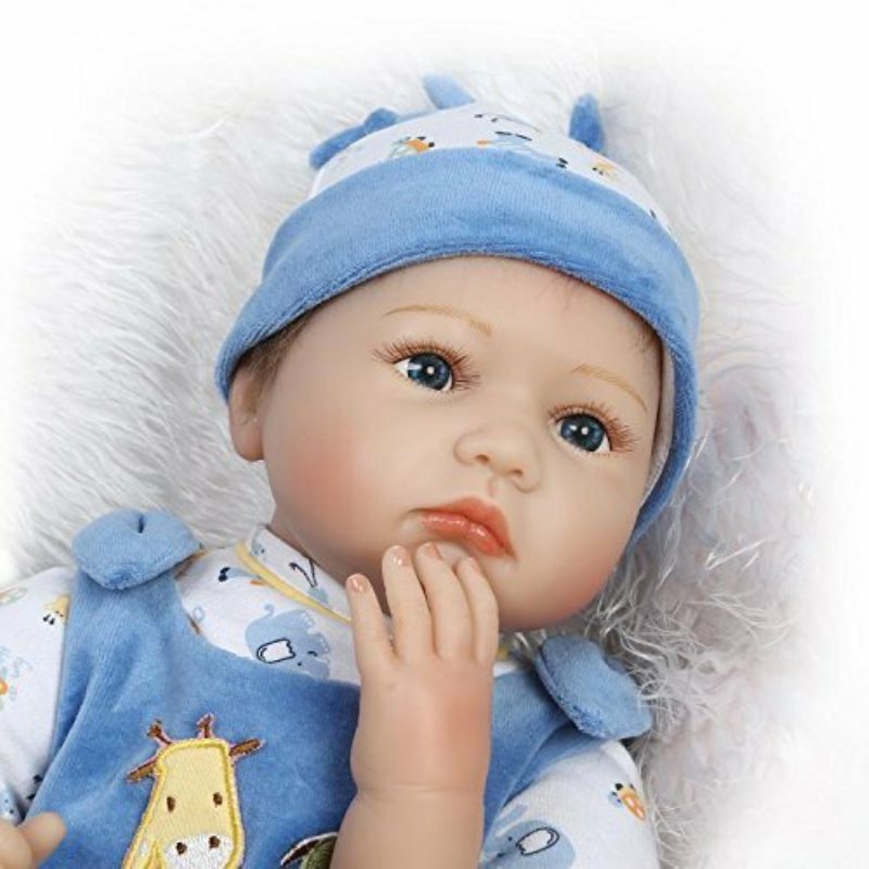 Silikon Vinyl Diy Reborn Baby Doll Accessoarer Naturtrogna Småbarnspresenter Utan Kropp