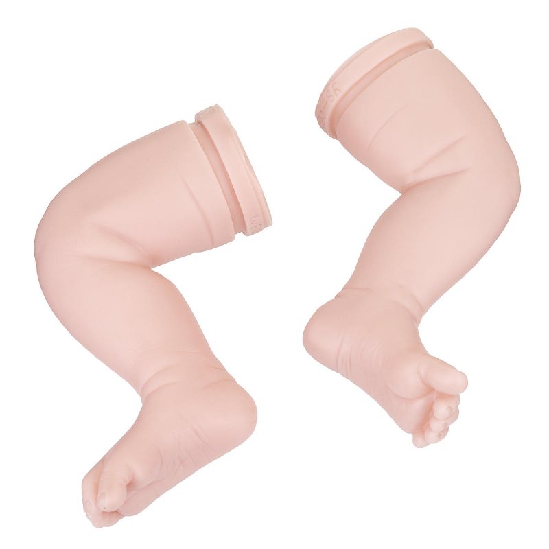 Vinyl Silikon Diy Reborn Baby Doll Accessoarer Verklighetstrogna Småbarnspresenter No Body