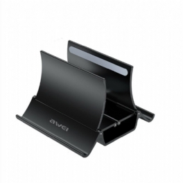 Awei X32 Gravity Storage Bracket Justerar Automatiskt Bredden Vertikalt Stativ För Tablet Laptop Notebook