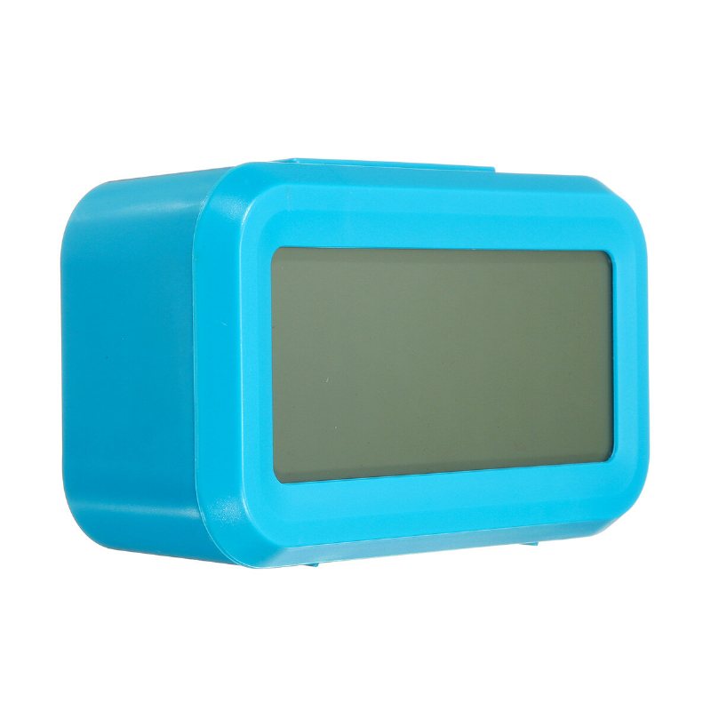 Bakgrundsbelysning Lcd Digital Väckarklocka 4.5"/3.2" Stor Display Nattljus Med Kalendertermometer Elektronisk