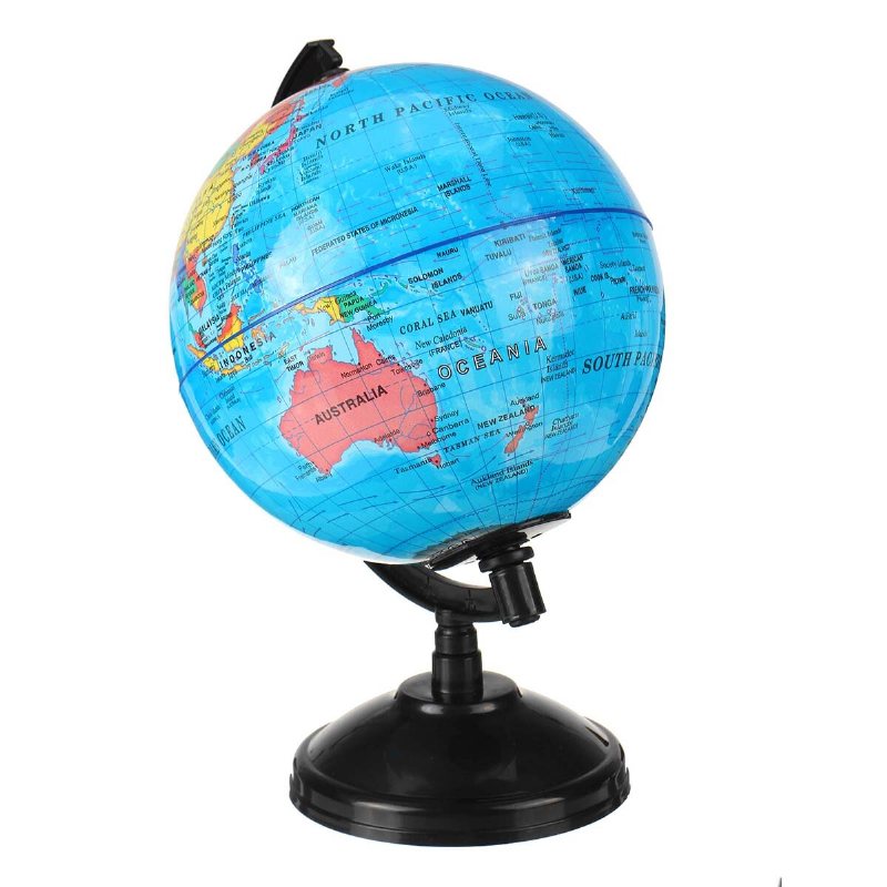 Led Luminerad Globe Earth Usb Powered 14cm Roterbar Modell För Barn Utbildning Heminredning