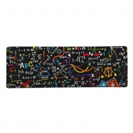 Math Formula Mouse Pad Comfort Gaming Musmatta Stor Storlek Anti Slip Lock Edge E-sport Tangentbord Skrivbord För Pc Dator