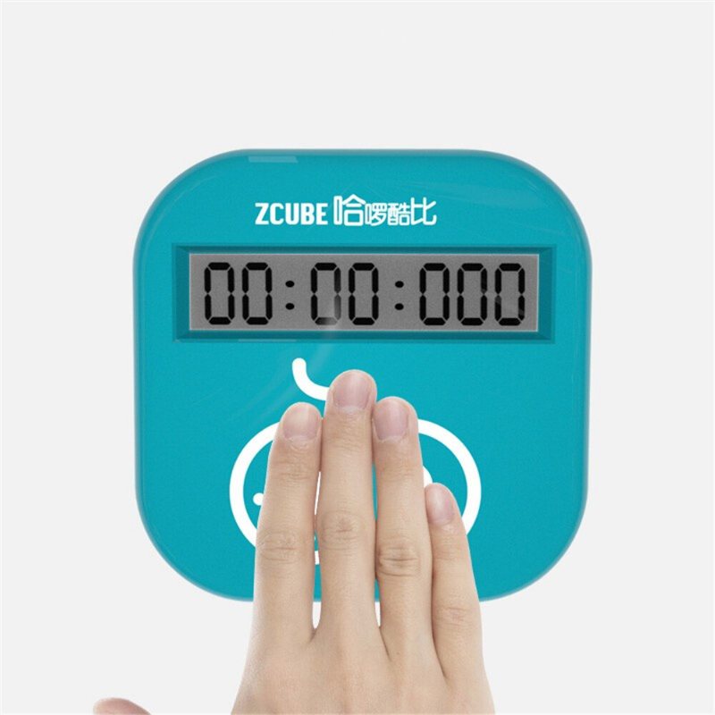 Mini Pocket Timer Bärbar Innovativ Sensor Magic Cube Speed Kök Matlagning Studera Barn Pusselleksaker