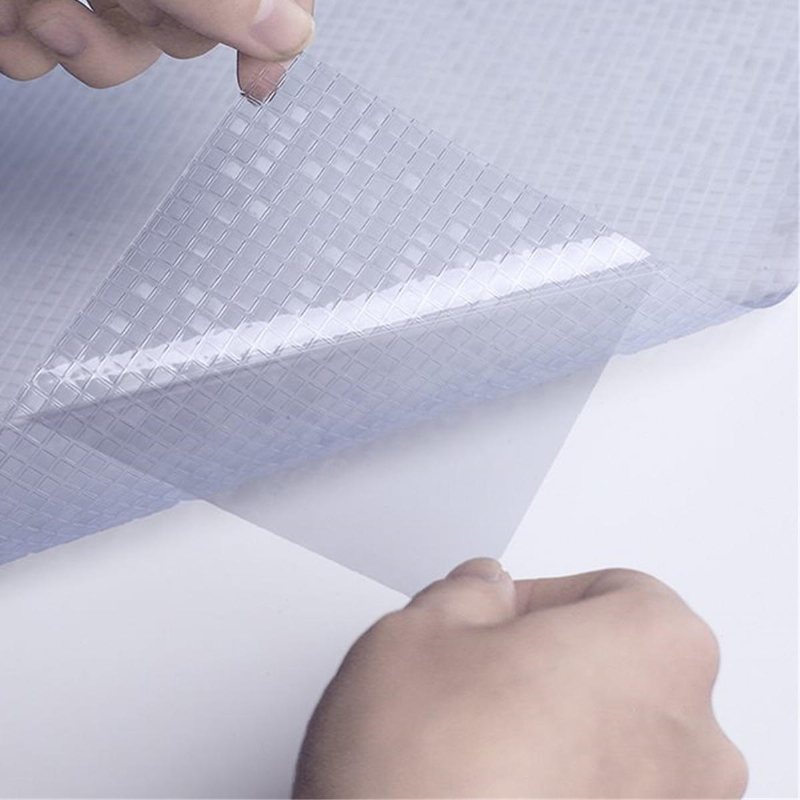 Statisk Cling Cover Fönster Glas Film Dekal Sekretess Heminredning 45cm*2m