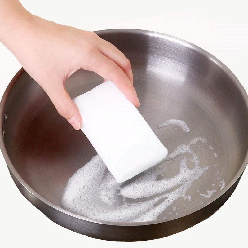 Magic Sponge Melamin Eraser White Cleaner Multifunktionell 100st