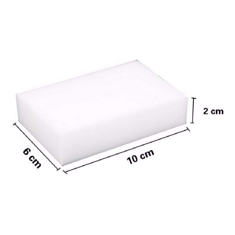 Magic Sponge Melamin Eraser White Cleaner Multifunktionell 100st