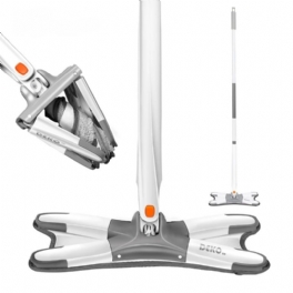 Mopp X-type Utbytbar Mikrofiberduk Handfri Rengöringsmedel