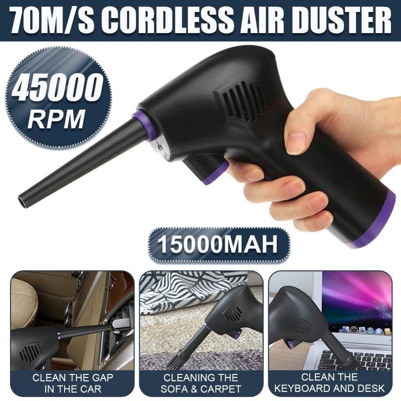 Sladdlös Air Duster 15000 Mah Tryckluftsfläkt