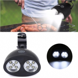 10 Led Bbq Grill Sensor Lampa Utomhus Vattentätt Handtag Montering Clip Camp Lamp Dc 4.5v