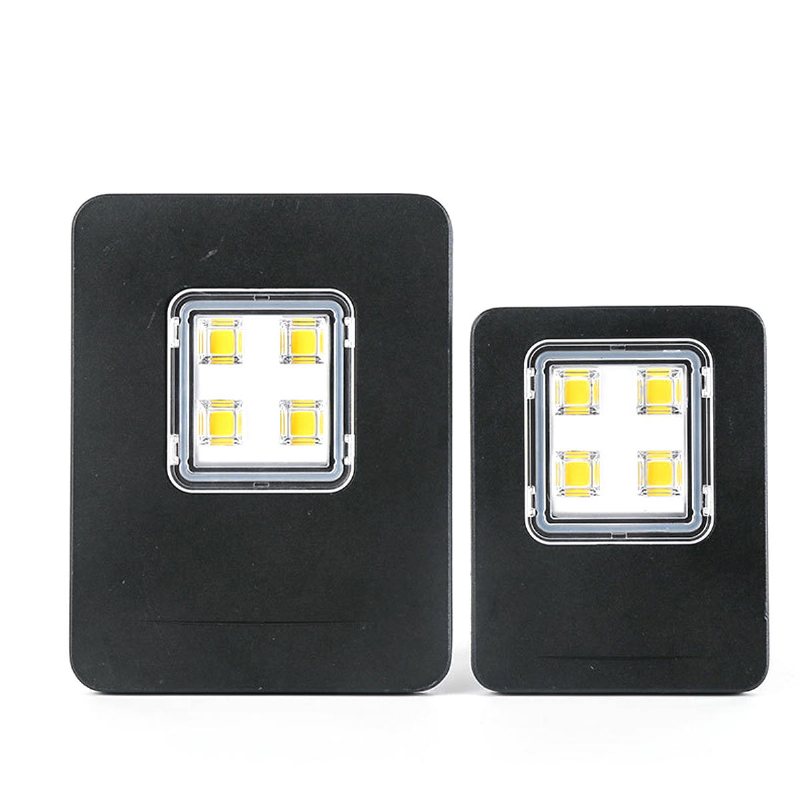 10w 20w 4led Flood Light Ip67 Vattentät Landskapslampa Spotlight Utomhuscamping Nödlykta