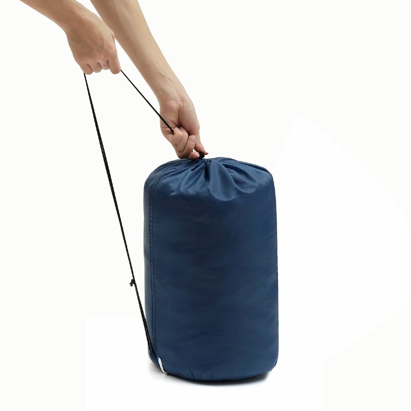 10x75cm Vattentät Campingkuvert Sovsäck Utomhusvandring Backpacking Med Kompressionssäckfodral