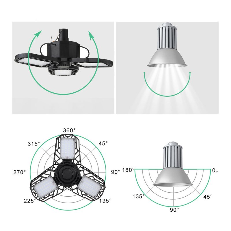 120w 6500k 78/104led Fällbar Campingljus 5-lägen Usb/solladdning Vattentät Fjärrkontroll Superljus Nödlampa