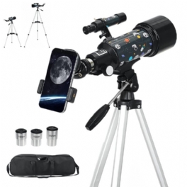 120x Astronomical Telescope 70mm Hd High-power Portable Tripod Night Vision Deep Space Star View Moon Universe