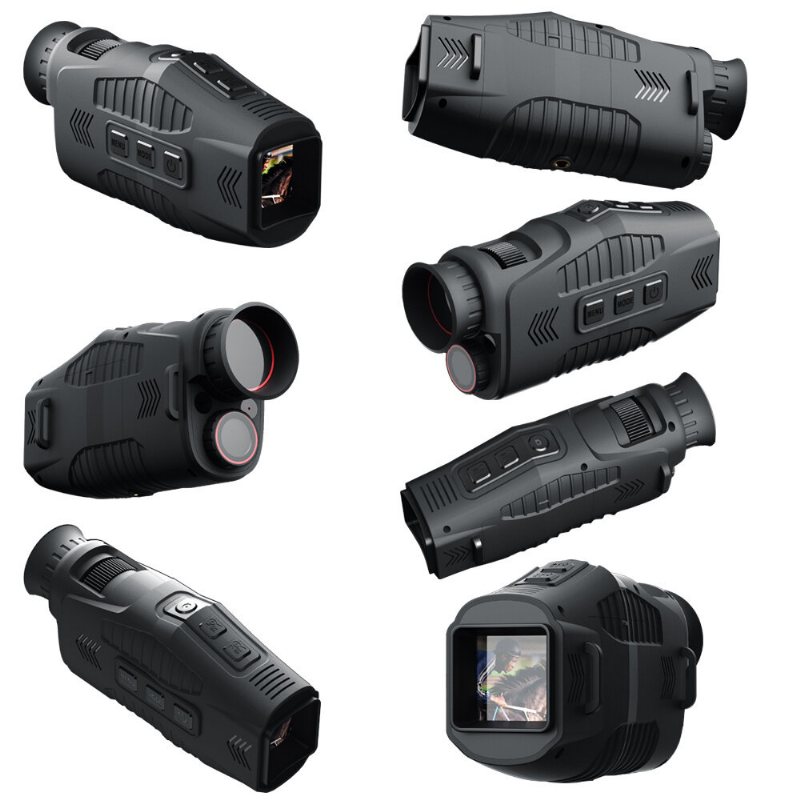 1280x720 Hd Monocular Night Vision Telescope 5x Digital Zoom Device Outdoor Day Dual Use Full Dark 300m