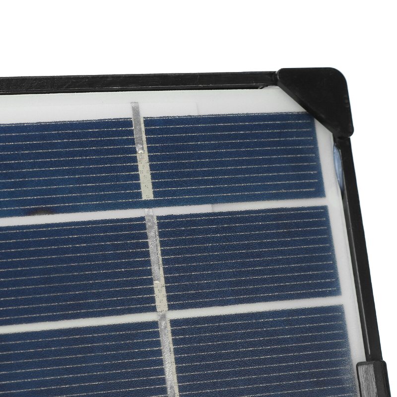 12v Hopfällbar Solpanelladdare Camping Solar Power Bank Backpacking Solpanel Med 3m Kabel