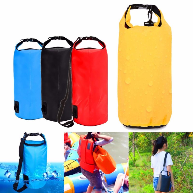 20l Vattentät Påse Förvaring Torrpaket Camping Vandring Simning Forsränning Kajak Float Pouch