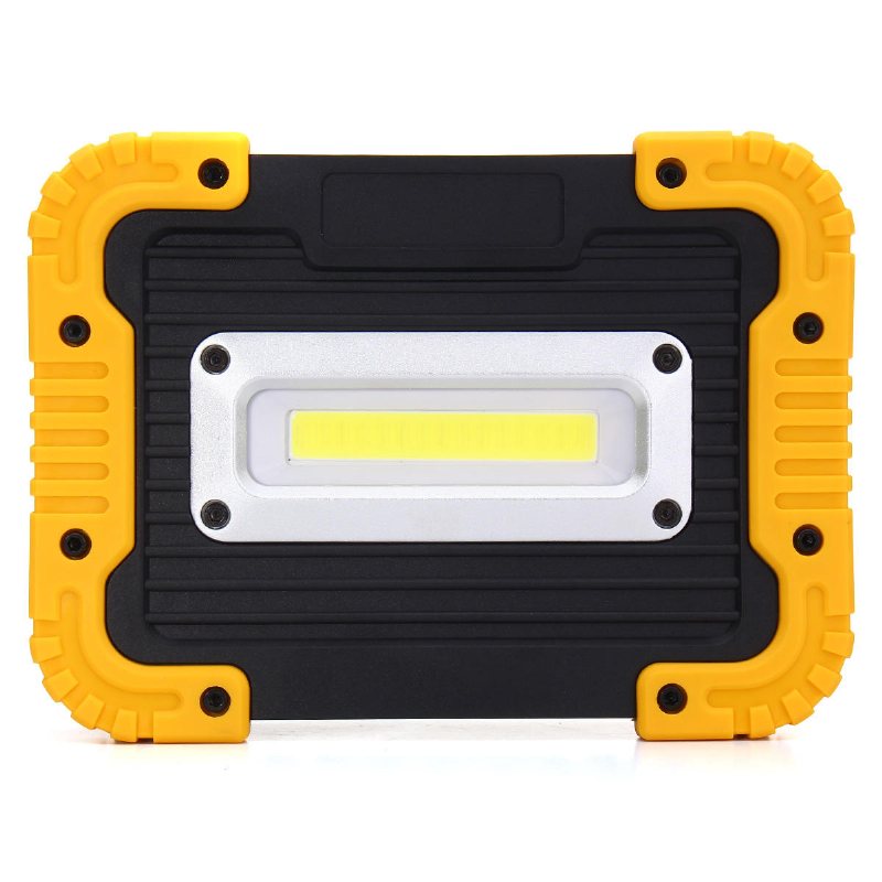 20led 10w 750lm Cob Led-arbetsljus Usb-uppladdningsbart Handtag Ficklampa Utomhuscampinglykta