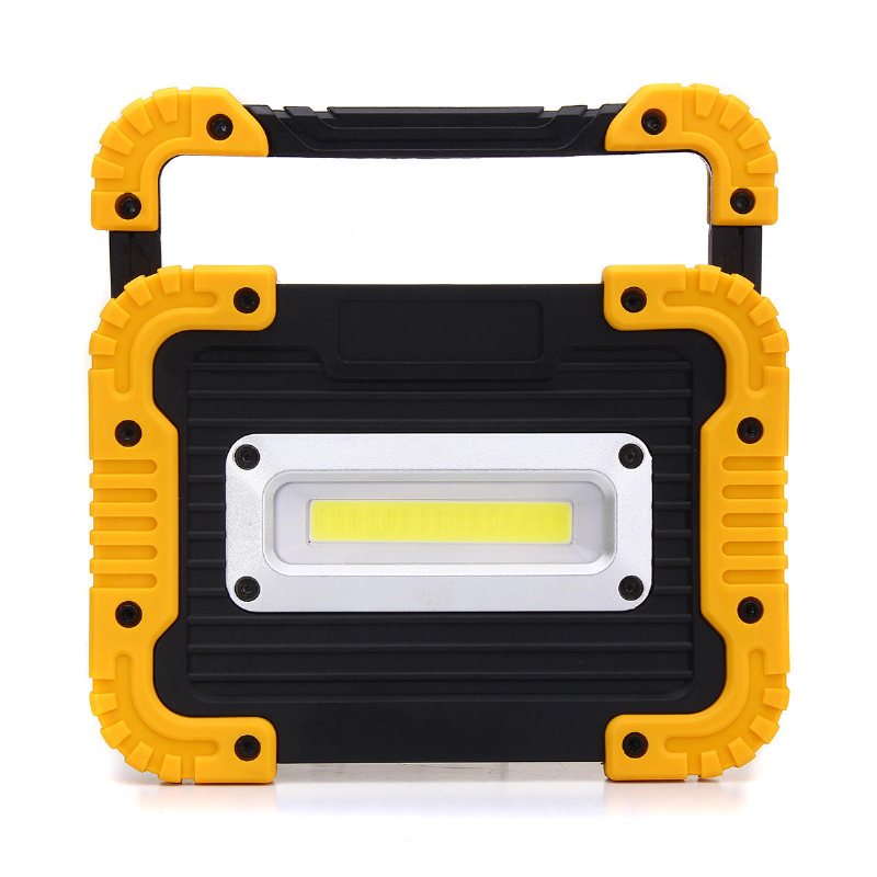 20led 10w 750lm Cob Led-arbetsljus Usb-uppladdningsbart Handtag Ficklampa Utomhuscampinglykta