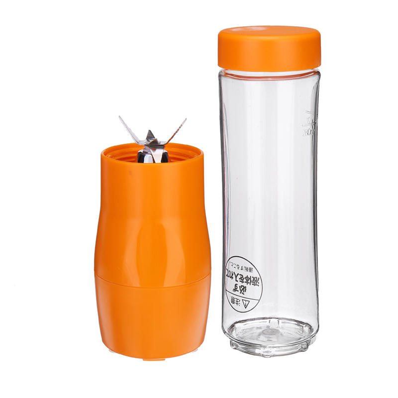 280ml 6 Blad Auto Usb Uppladdningsbar Juicer Fruktmaskin Usb Utomhusblender Accompany Cup