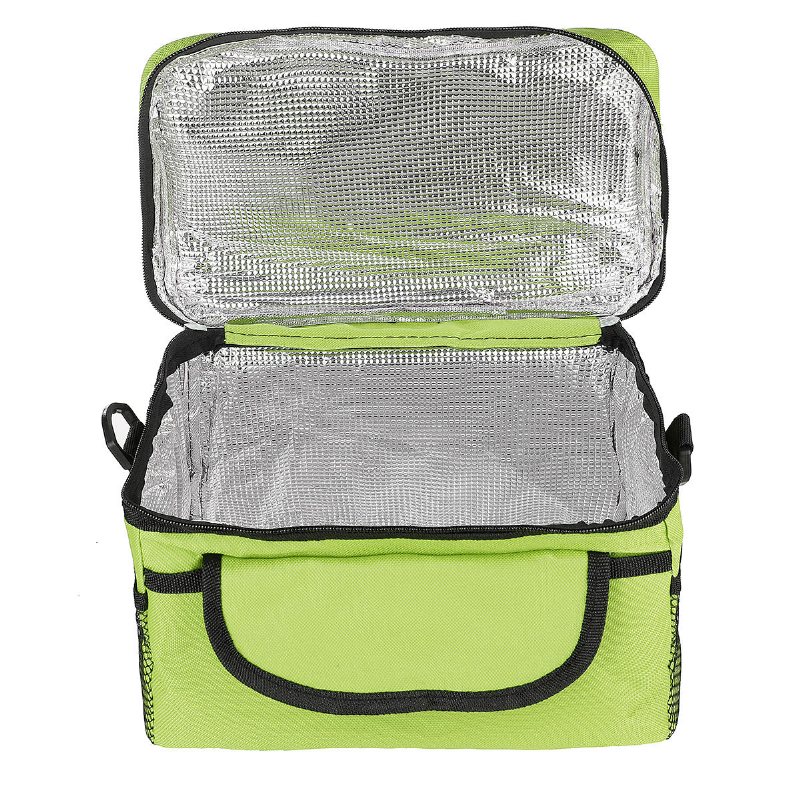 28x17x18cm Oxford Lunch Tote Cooler Ryggsäck Isolerad Picknickväska För Campingresor