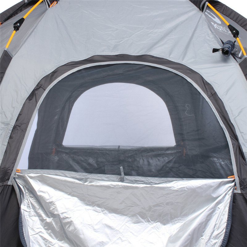 3-4 Personers Campingtält 270x270x150cm 210d Oxford+190t Pu3000mm Uv-skydd Vattentätt Tält