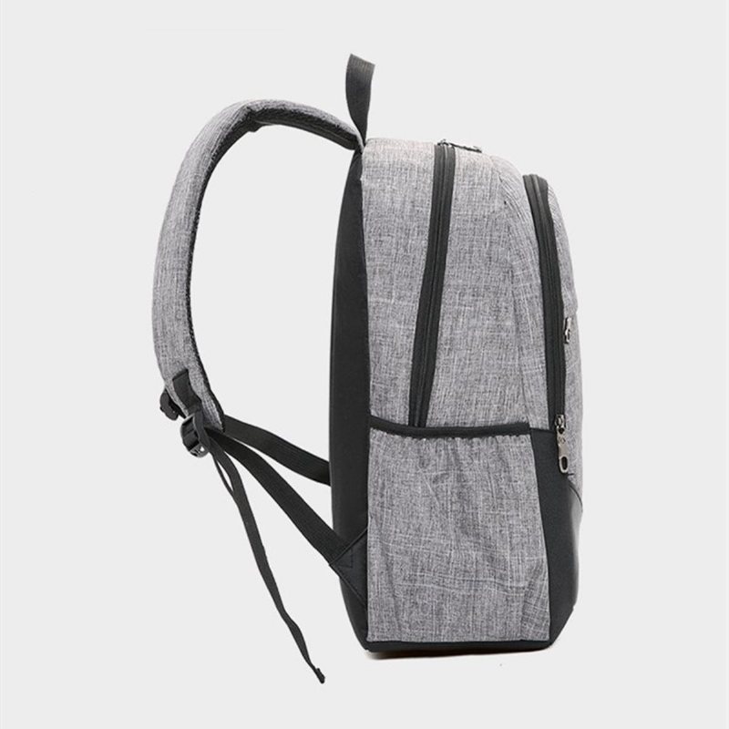 3 St Ryggsäck Skolväska Laptopväska Canvas Cross Body Väskor Camping Resehandväska Pennväska