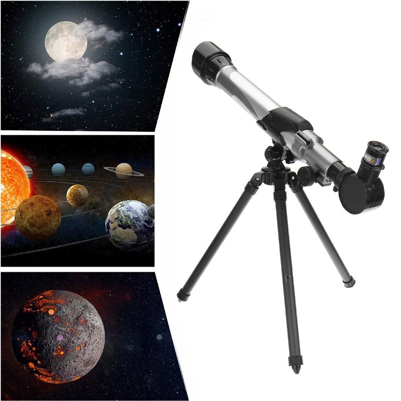 30-40x Astronomical Telescope Hd Refraction Optical Monoculars För Vuxna Barn Nybörjare Med Stativ