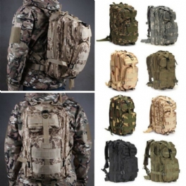 30l Utomhus Tactical Backpack Bag 600d Nylon Vattentät Kamouflage Trekking Ryggsäck