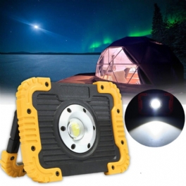 30w 750lm 20led Cob Arbetsljus Uppladdningsbar Lykta Utomhus Campingtält Nödficklampa Ficklampa