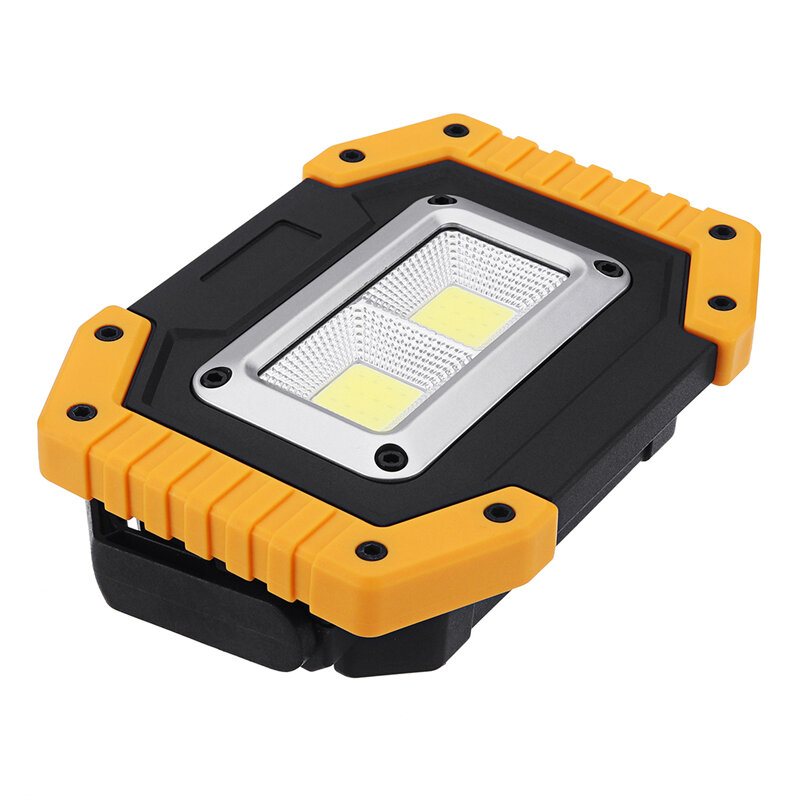 30w Usb Led Cob-ljus Utomhus 3 Lägen Arbetsljus Camping Nödlykta Ficklampa Spotlight Sökljus Campingljus