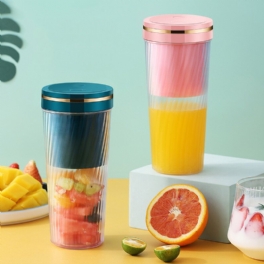 350 Ml Bärbar Blender Personlig Outdoor Juicer Cup Usb-laddning Elektrisk Power Mixer För Frukt Och Grönsaker