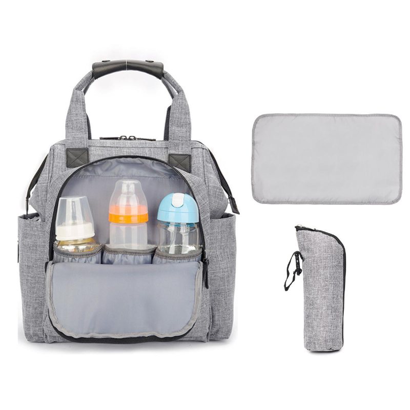 37l Outdoor Travel Mummy Bag Ryggsäck Baby Nursing Blöja Handväska